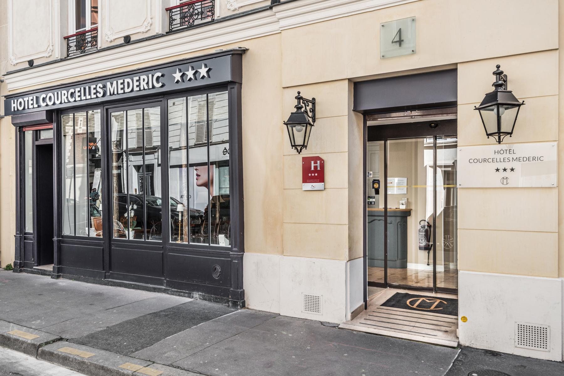 Courcelles Mederic Hotell Paris Eksteriør bilde
