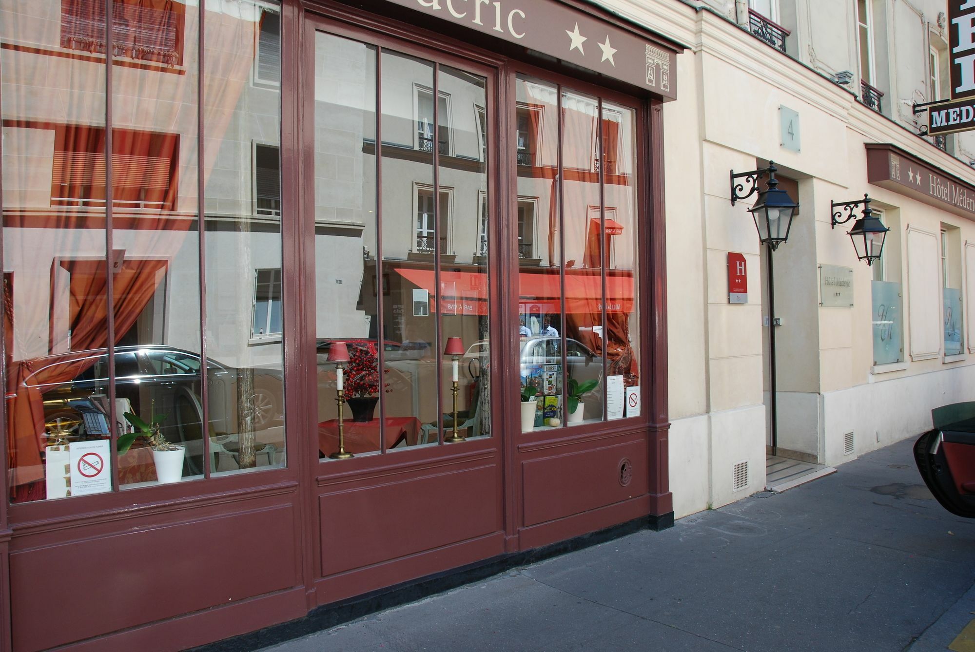 Courcelles Mederic Hotell Paris Eksteriør bilde